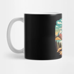 Mountains hiking club | Outdoors hiking and camping Mug